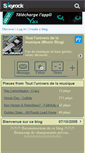 Mobile Screenshot of delamusicpourtonblog.skyrock.com