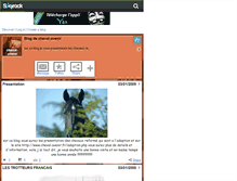 Tablet Screenshot of cheval-avenir.skyrock.com