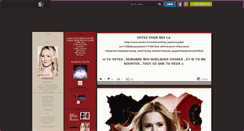Desktop Screenshot of annebellkristen.skyrock.com