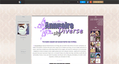 Desktop Screenshot of annuairediverse.skyrock.com