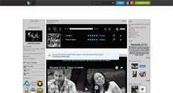 Desktop Screenshot of becauseoflilyofficiel.skyrock.com