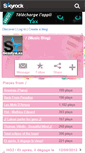 Mobile Screenshot of beautyxleaxmusic.skyrock.com