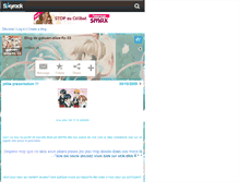 Tablet Screenshot of gakuen-alice-fic-33.skyrock.com