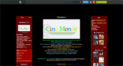 Desktop Screenshot of cine-monde.skyrock.com