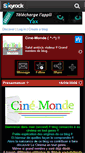 Mobile Screenshot of cine-monde.skyrock.com