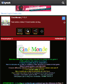 Tablet Screenshot of cine-monde.skyrock.com