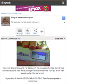 Tablet Screenshot of bebekindersurprise5.skyrock.com