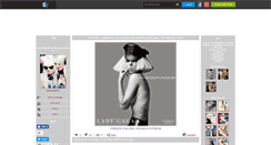 Desktop Screenshot of lady-gaga-fr.skyrock.com