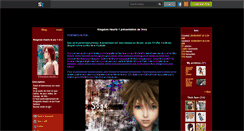Desktop Screenshot of kingdom-hearts-1.skyrock.com