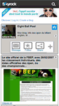 Mobile Screenshot of billard-fbep.skyrock.com