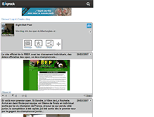 Tablet Screenshot of billard-fbep.skyrock.com