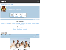 Tablet Screenshot of disco-curtis.skyrock.com