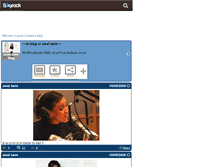 Tablet Screenshot of amel-bent-blog.skyrock.com