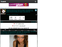 Tablet Screenshot of bebe-morgane-77.skyrock.com