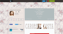 Desktop Screenshot of car0line-c0sta-passi0n.skyrock.com