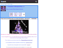 Tablet Screenshot of disneyland-rainbow.skyrock.com