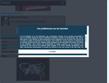 Tablet Screenshot of blondie-officiel.skyrock.com