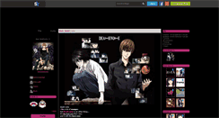 Desktop Screenshot of deardeathnote.skyrock.com