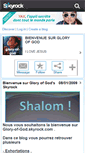 Mobile Screenshot of glory-of-god.skyrock.com