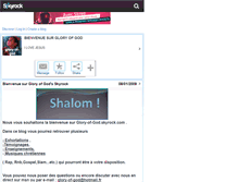 Tablet Screenshot of glory-of-god.skyrock.com