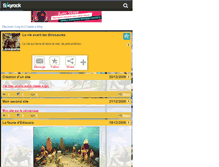 Tablet Screenshot of lavieavantlesdinosaures.skyrock.com