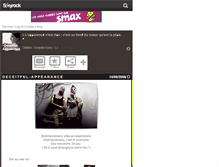 Tablet Screenshot of deceitful-appearance.skyrock.com