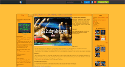 Desktop Screenshot of cja12.skyrock.com