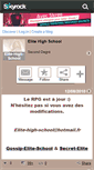 Mobile Screenshot of elite-high-school.skyrock.com