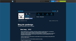 Desktop Screenshot of cpxdesign.skyrock.com