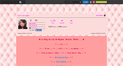 Desktop Screenshot of lily-et-son-regime.skyrock.com