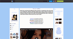 Desktop Screenshot of lucas-brooke-love2.skyrock.com