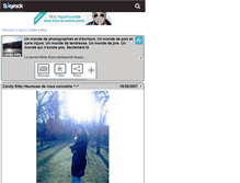 Tablet Screenshot of candy-kitty.skyrock.com