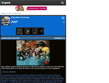 Tablet Screenshot of japan-rock-manga.skyrock.com