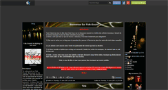 Desktop Screenshot of folk-sound.skyrock.com