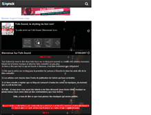 Tablet Screenshot of folk-sound.skyrock.com