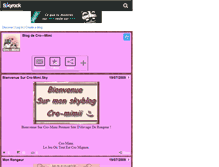 Tablet Screenshot of cro---mimi.skyrock.com