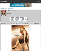 Tablet Screenshot of gillian-world.skyrock.com