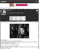 Tablet Screenshot of cine-knightley.skyrock.com