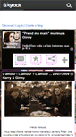 Mobile Screenshot of fic-harry-ginny.skyrock.com