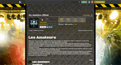 Desktop Screenshot of les-amateurs-officiel.skyrock.com