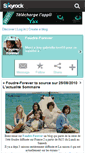 Mobile Screenshot of foudre-forever.skyrock.com