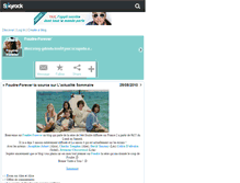 Tablet Screenshot of foudre-forever.skyrock.com