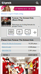 Mobile Screenshot of foreverxthexsickestxkids.skyrock.com