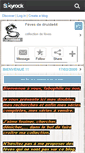 Mobile Screenshot of druide44.skyrock.com