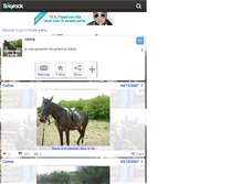 Tablet Screenshot of caline-ma-cherie.skyrock.com