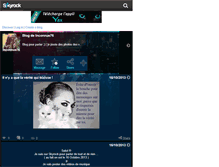 Tablet Screenshot of inconnue76.skyrock.com