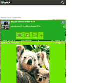 Tablet Screenshot of animaux-and-co-du-26.skyrock.com