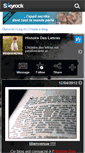 Mobile Screenshot of histoiredeslettres.skyrock.com