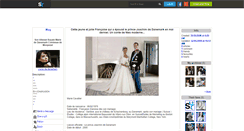 Desktop Screenshot of marie-de-danemark.skyrock.com