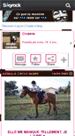 Mobile Screenshot of elodie-cindelle.skyrock.com